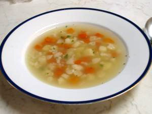 Jemná květáková polévka